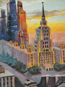 13.09.2025г. выставка работ «Я люблю тебя, Москва»