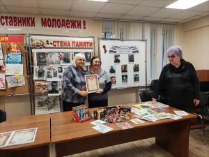 18.12.2025г. в гостях в Совете ветеранов района 